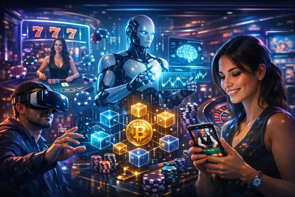 Technological Advances Reshape Online Gambling with VR, AI, and Blockchain