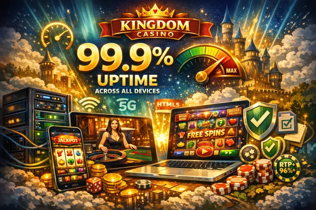 Kingdom Casino Platform Delivers 99.9% Uptime Across All Devices